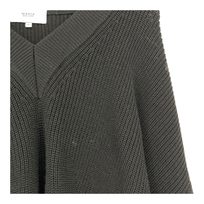 Makia merino sweater, black | woman XL