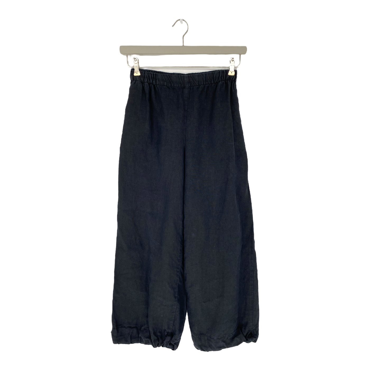 Marimekko ihme linen pants, black | woman 36