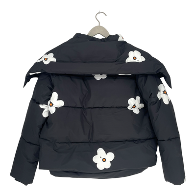 Embassy of Bricks and Logs harlem puffer jacket, flowers | woman S