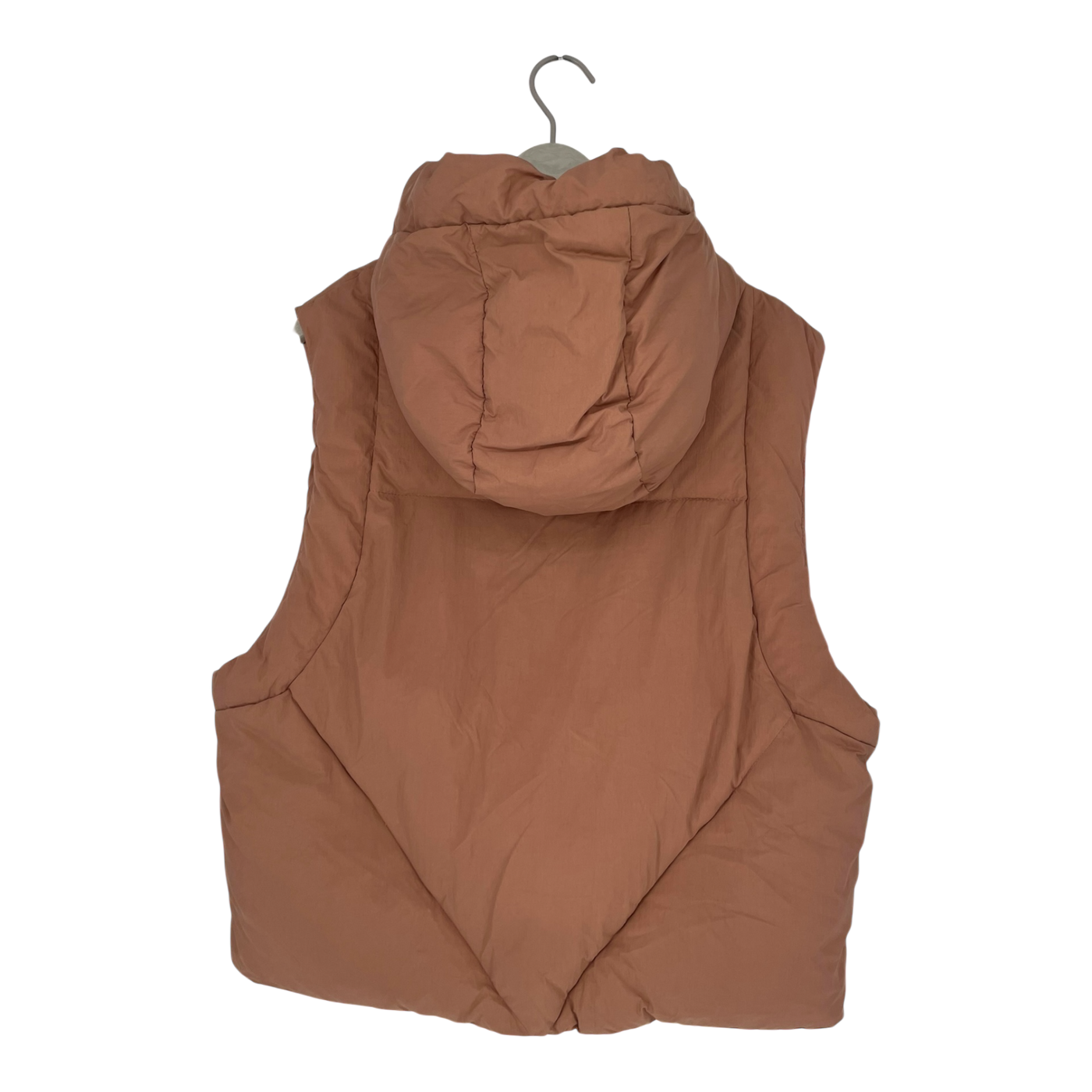 Embassy of Bricks and Logs andora puffer vest, shadow rose | woman S