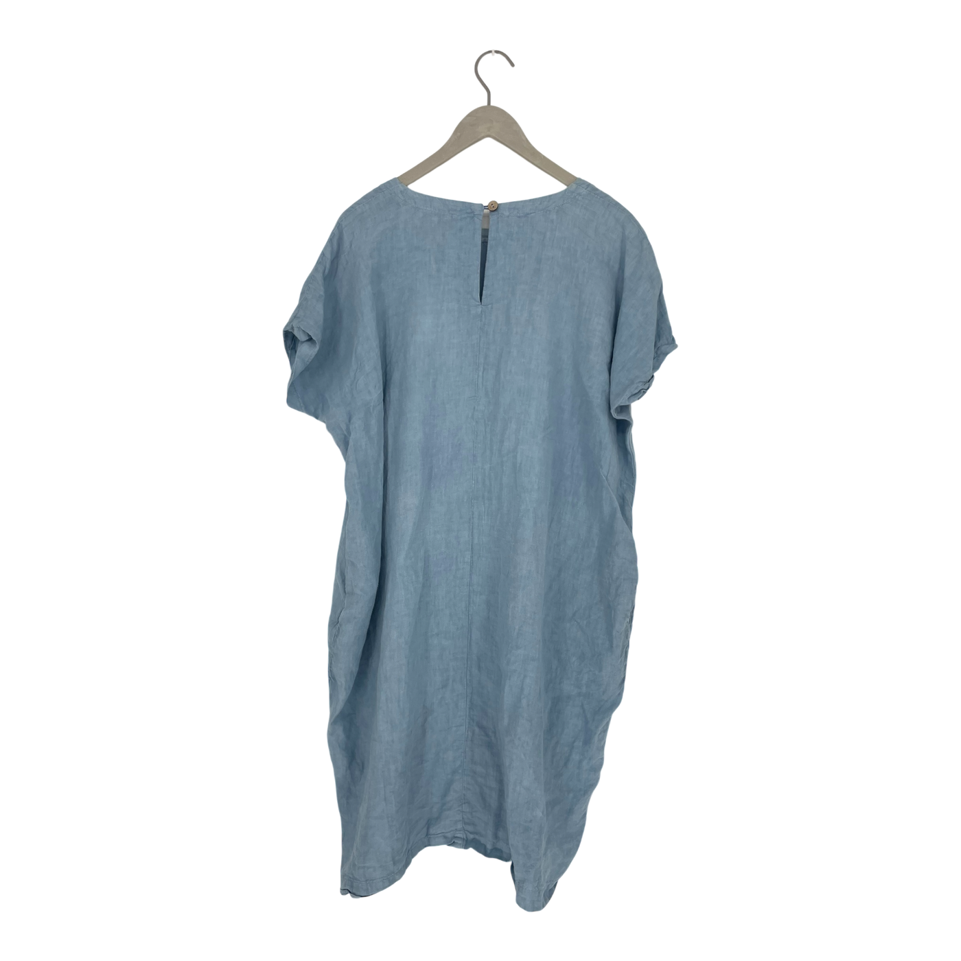 Papu boxy linen dress, light blue | woman S