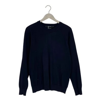 Tiger of Sweden merino sweater, midnight blue | man S