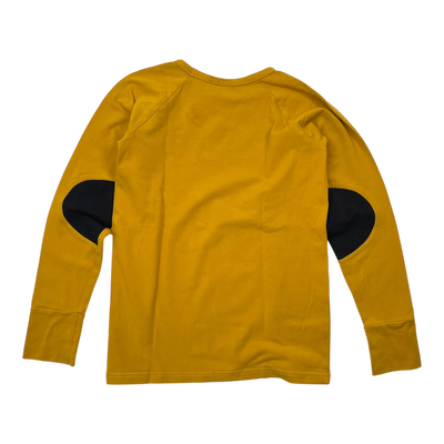 Papu patch shirt, yellow | 134/140cm