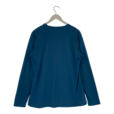 Haglöfs technical shirt, royal blue | woman 2XL