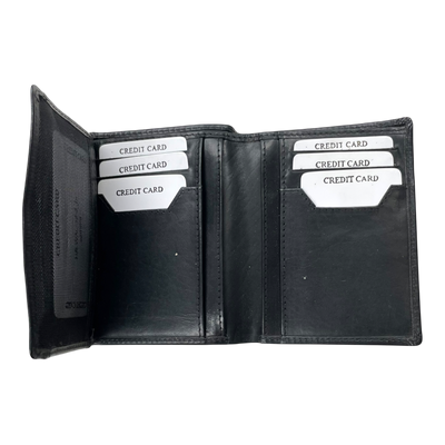 Holzrichter leather wallet, black