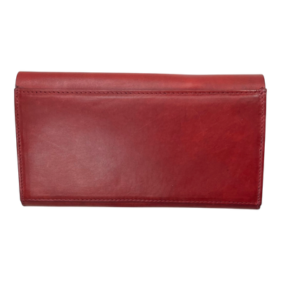 Holzrichter leather wallet, red