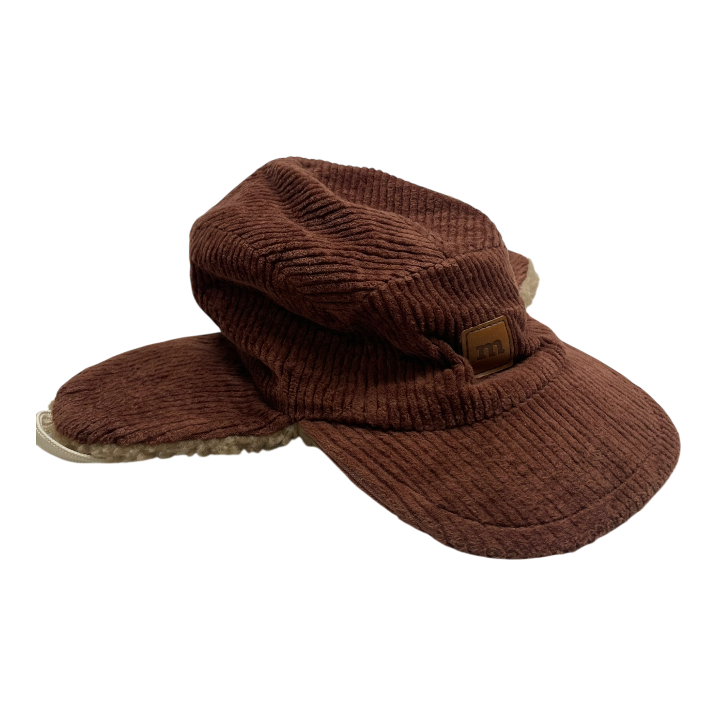Metsola fleece cap, brown | 3-4y