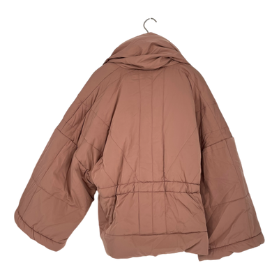 Embassy of Bricks and Logs chiba puffer coat, shadow rose | woman S