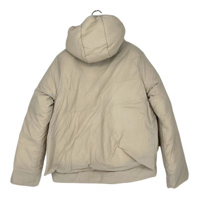 Embassy of Bricks and Logs alvik puffer jacket, cream | unisex S