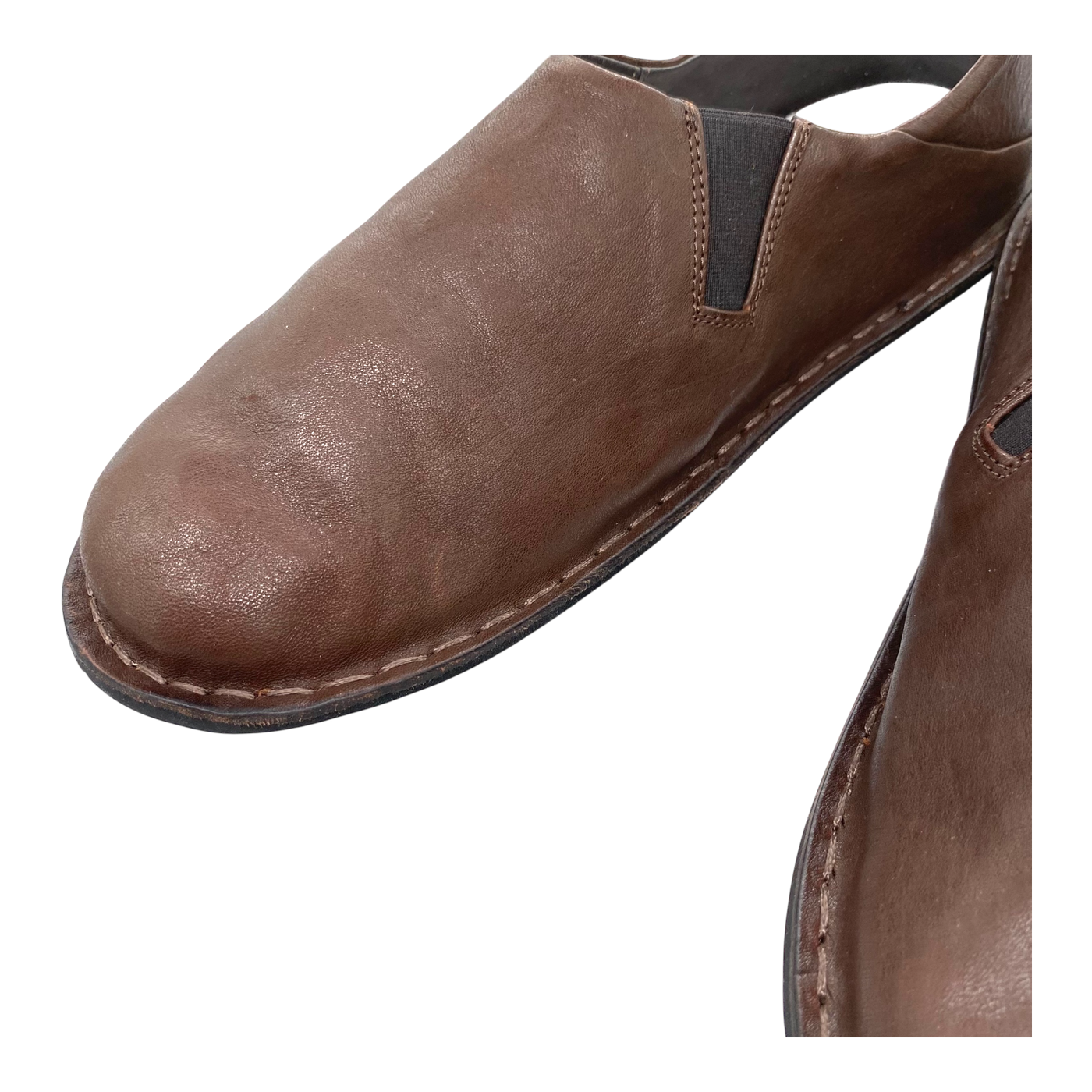 VIBAe Zuma leather shoes, cocoa brown | 45