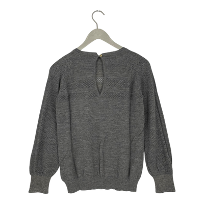 KARINFRAIDENRAIJ silvia knitted sweater, grey | woman M