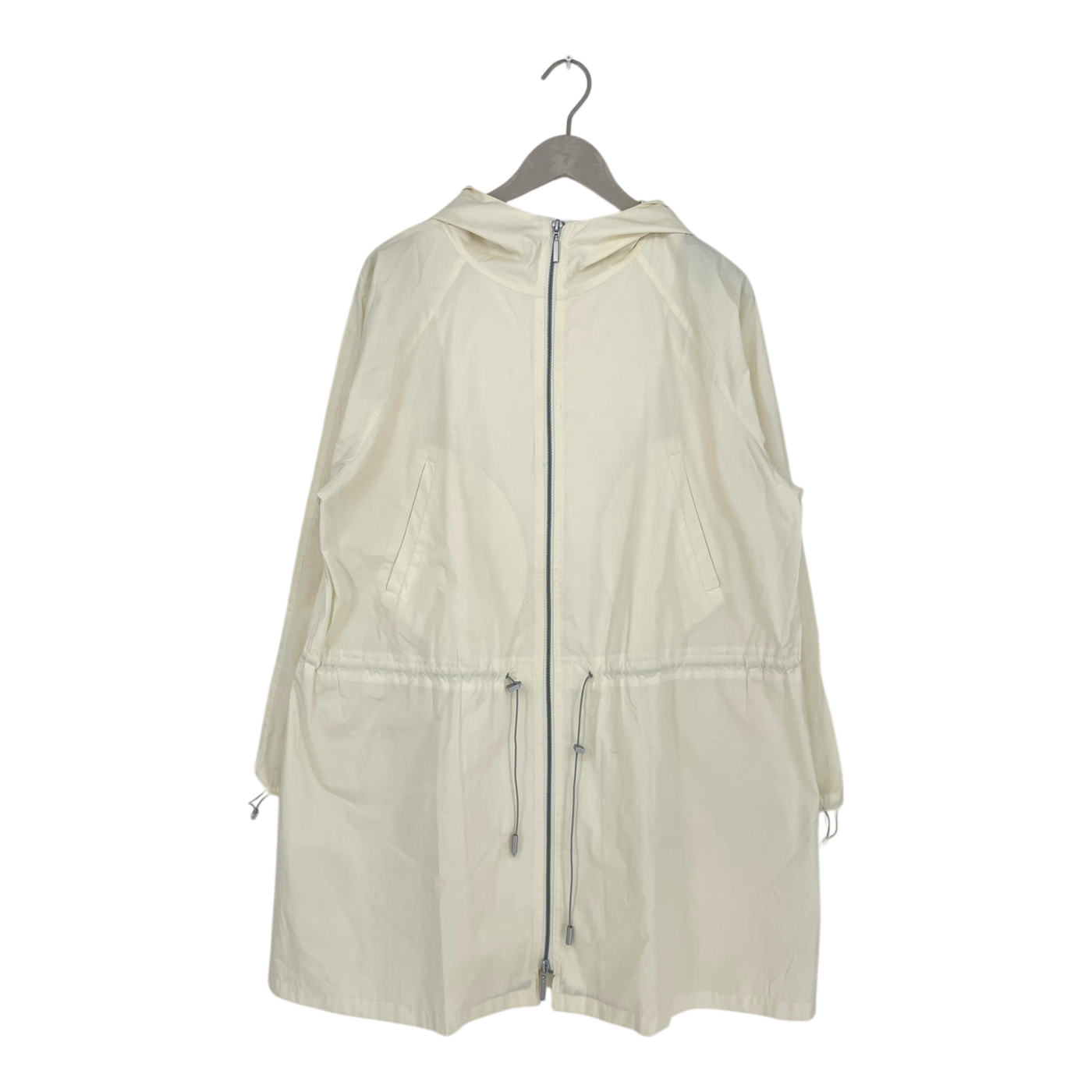 Marimekko vintage windbreaker, cream white | woman L