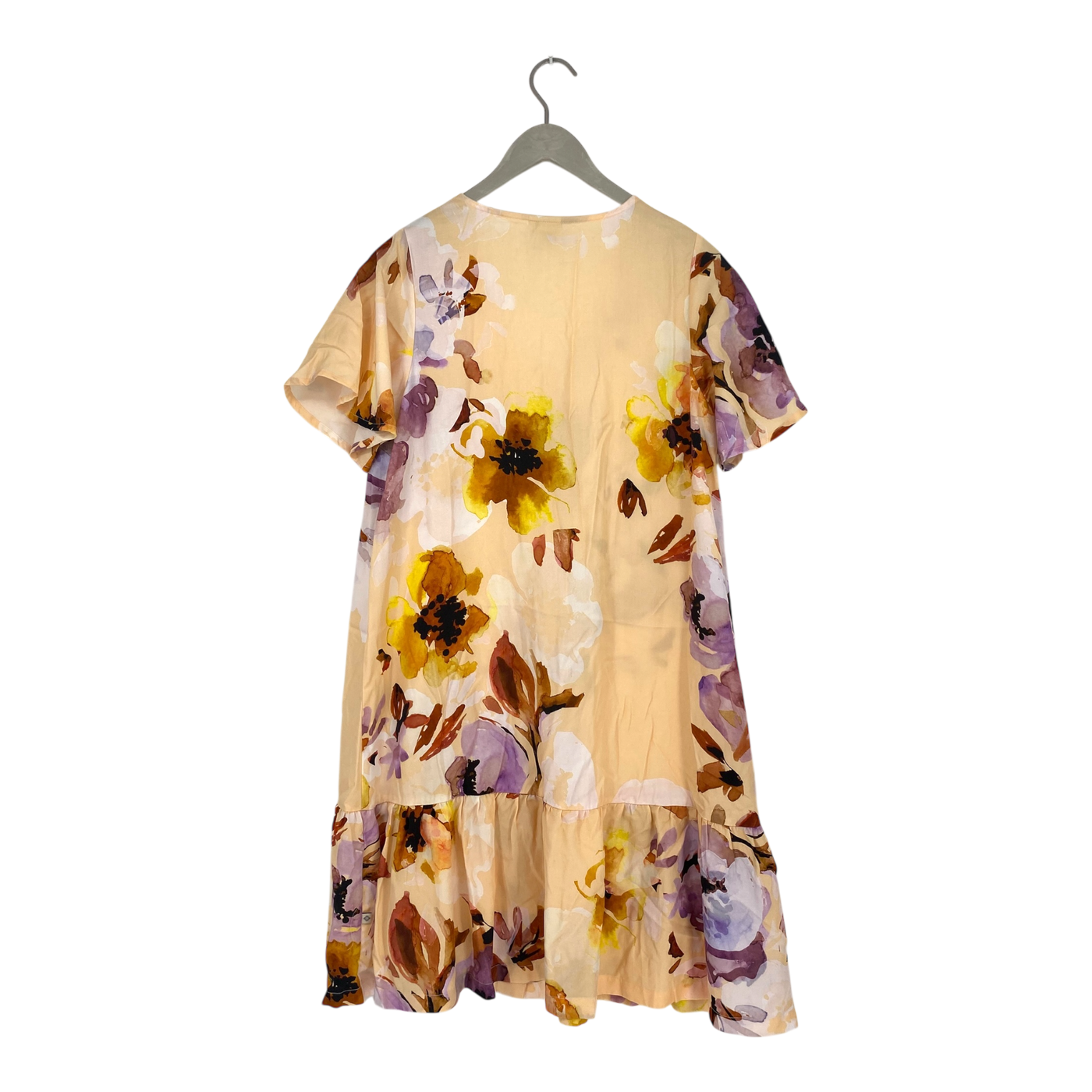 Kaiko frill button dress, cream | woman S