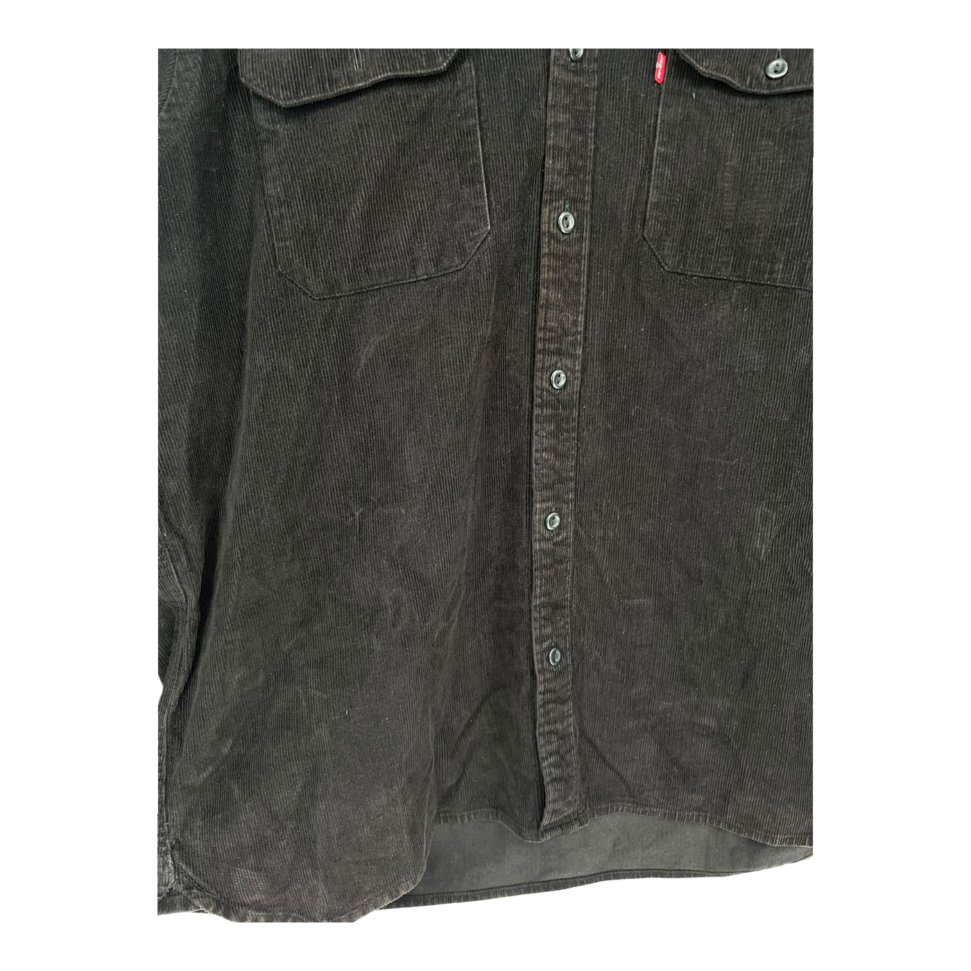 Levi's corduroy shirt, black | unisex L