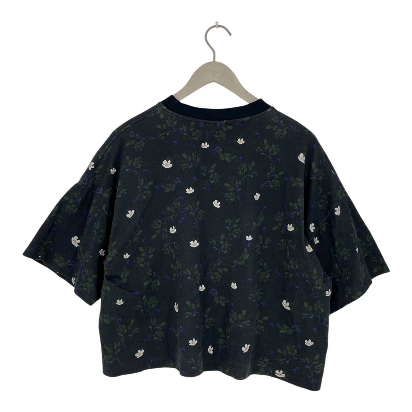 Riva Clothing cropped t-shirt, flowers | woman L