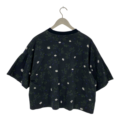 Riva Clothing cropped t-shirt, flowers | woman L