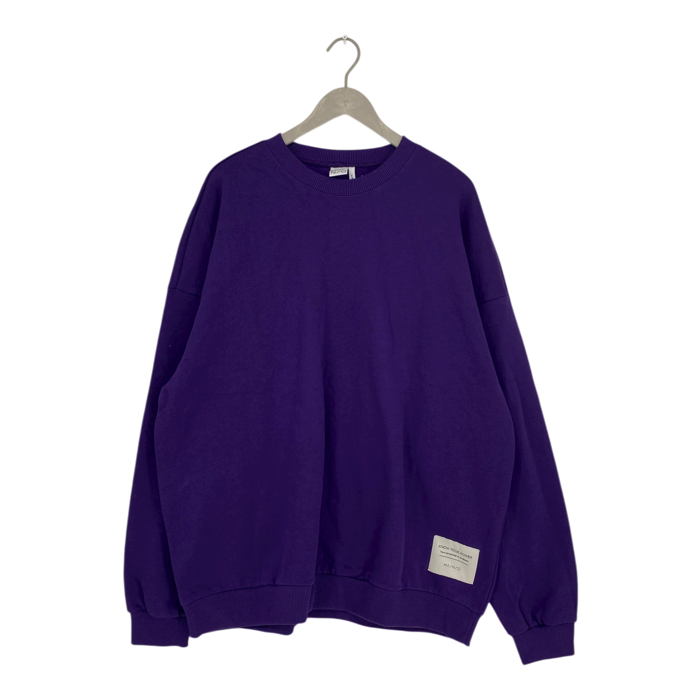 Mainio superpower sweatshirt, purple | woman L/XL
