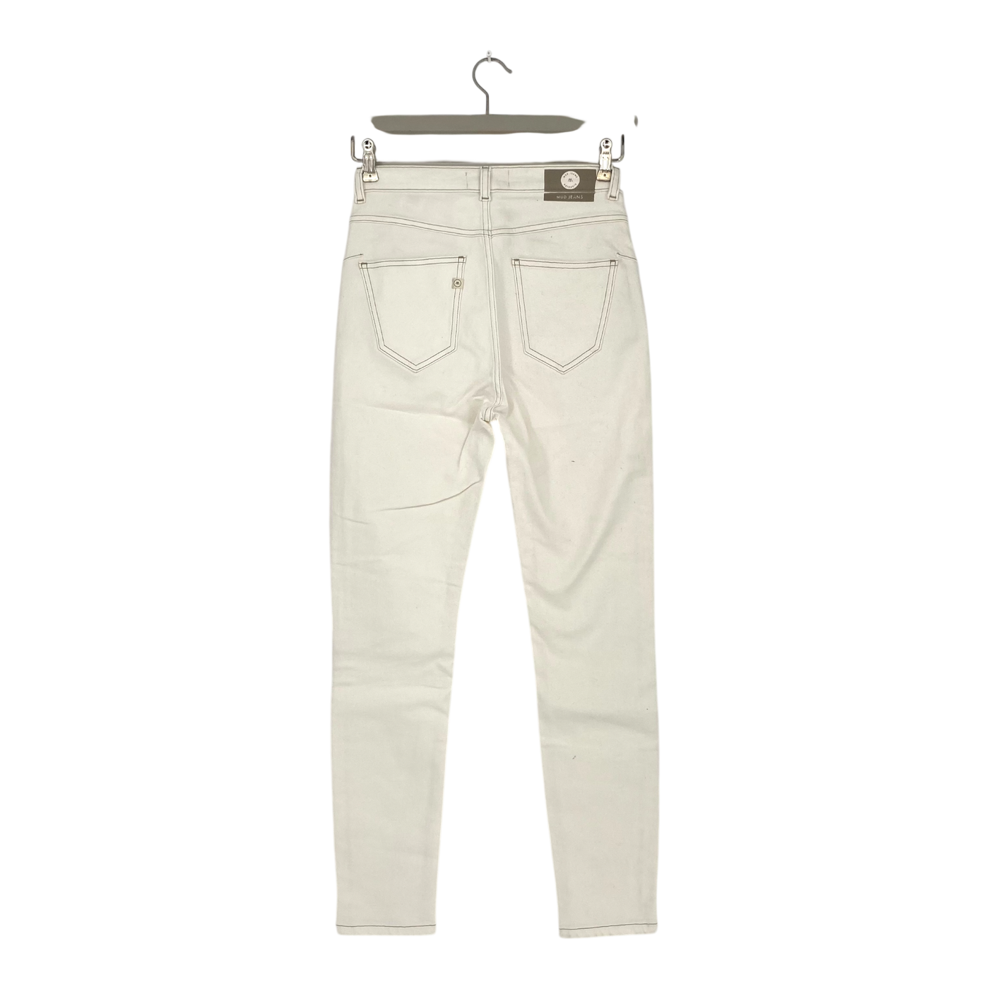 Mud Jeans skinny sandy jeans, ivory | woman 26/28