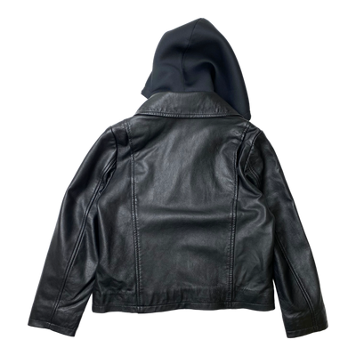 Molo holtti leather jacket, black | 110cm