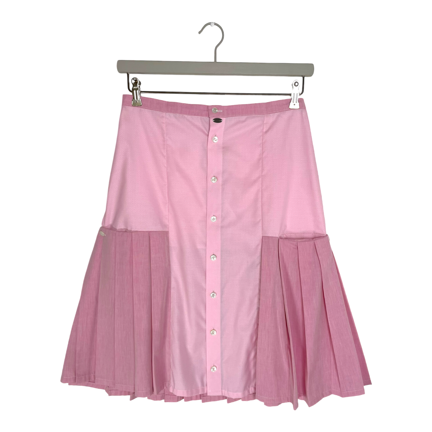 Limo rose pleated skirt, rose | woman M