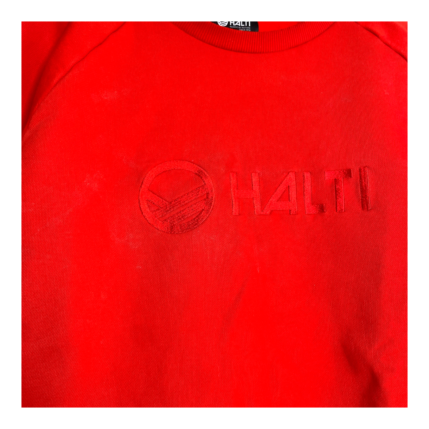 Halti sweatshirt, red | man XXL