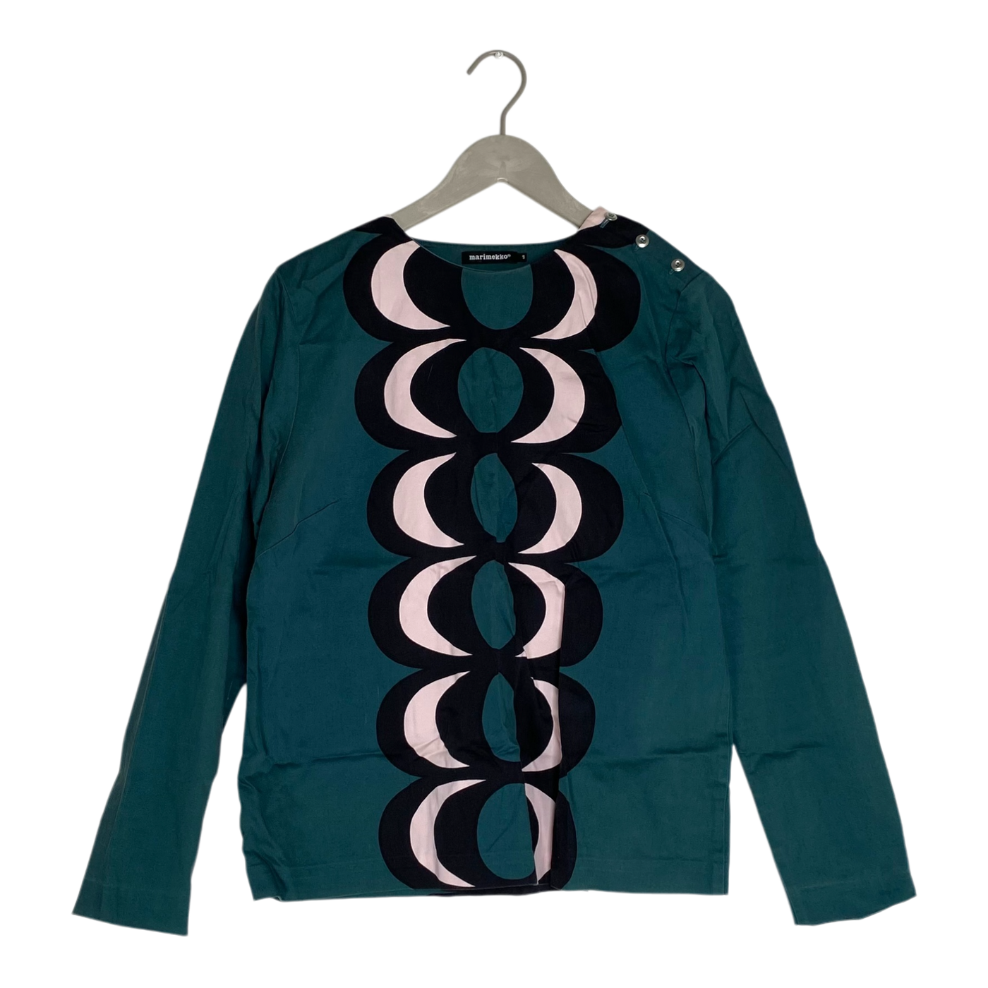 Marimekko hanang shirt, green | woman 40