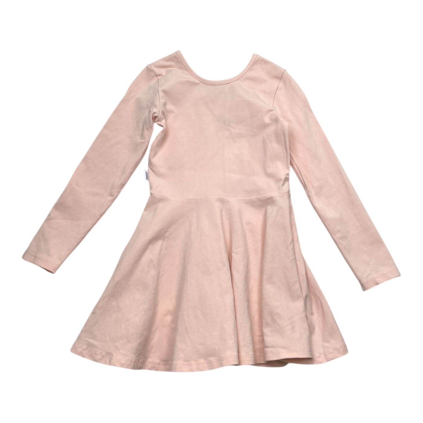 Gugguu frilla dress, light pink | 104cm