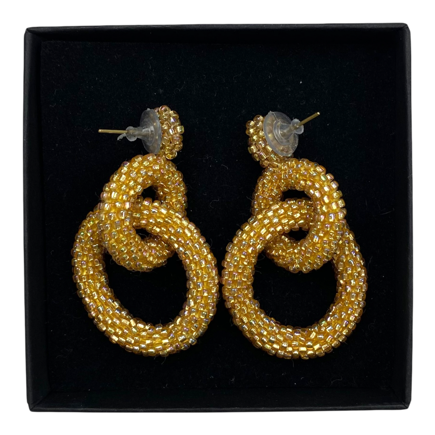 Kaiko gia earrings, golden