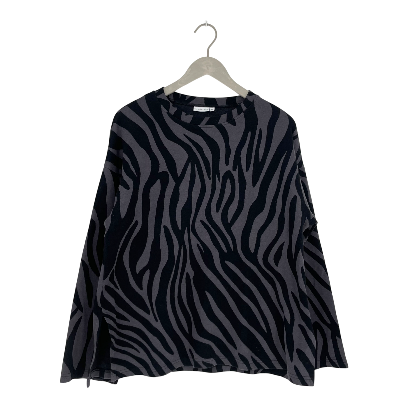 Riva Clothing knitted shirt, waves | woman M