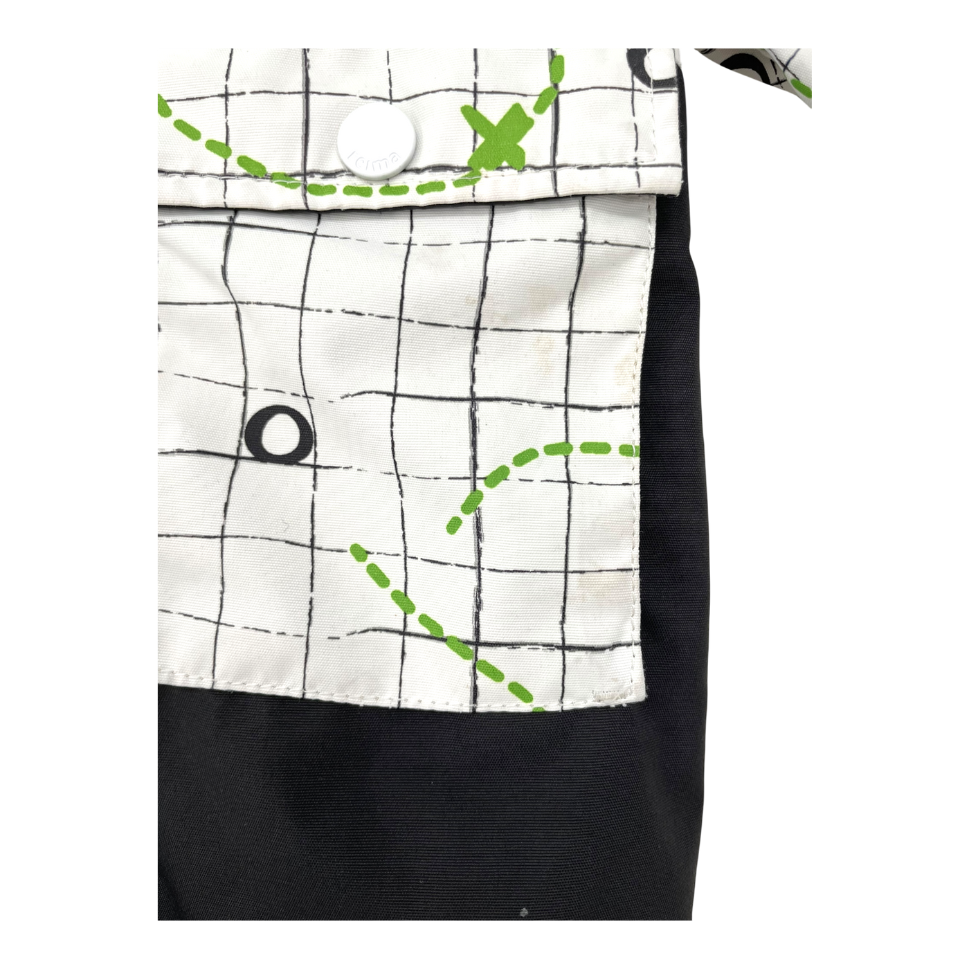 Reima midseason overall, white/black | 74cm