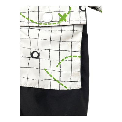 Reima midseason overall, white/black | 74cm
