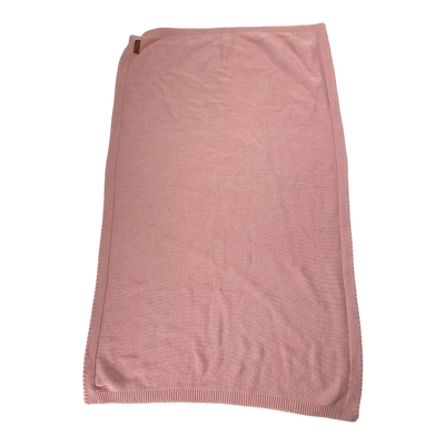 METSOLA Stricker Babydecke, Pink | Babygröße