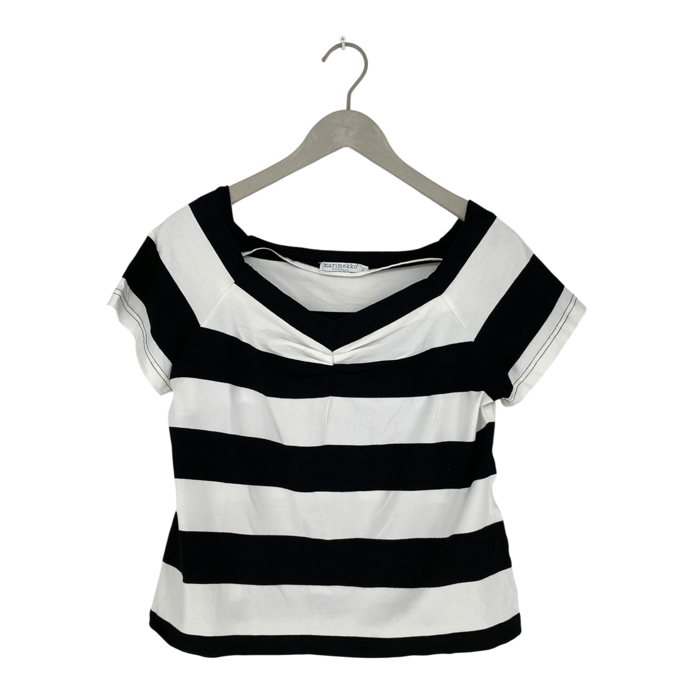 Marimekko x Ritva Falla t-shirt, stripes | woman XXL