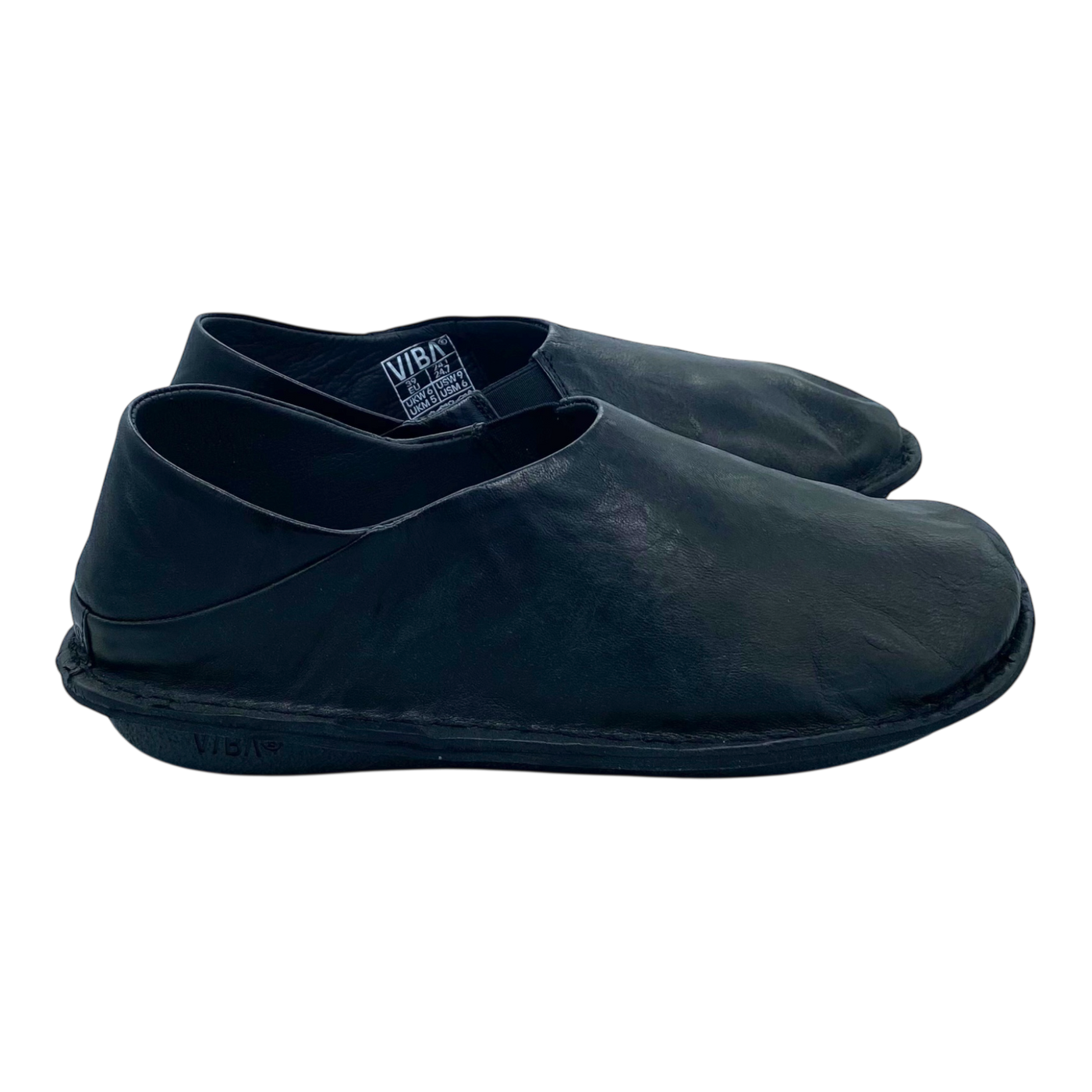 VIBAe Zuma leather shoes, preto black | 39