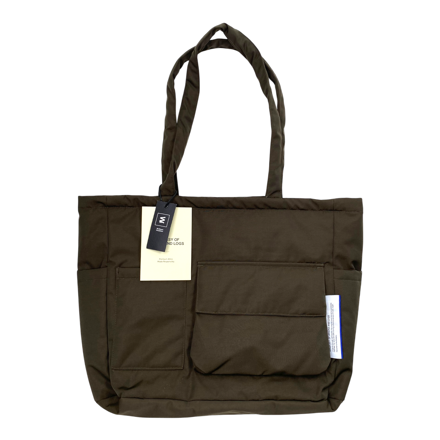 Embassy of Bricks and Logs randi bag, dark green | onesize