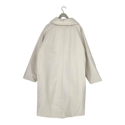 Embassy of Bricks and Logs stainburn puffer coat, ivory | woman L