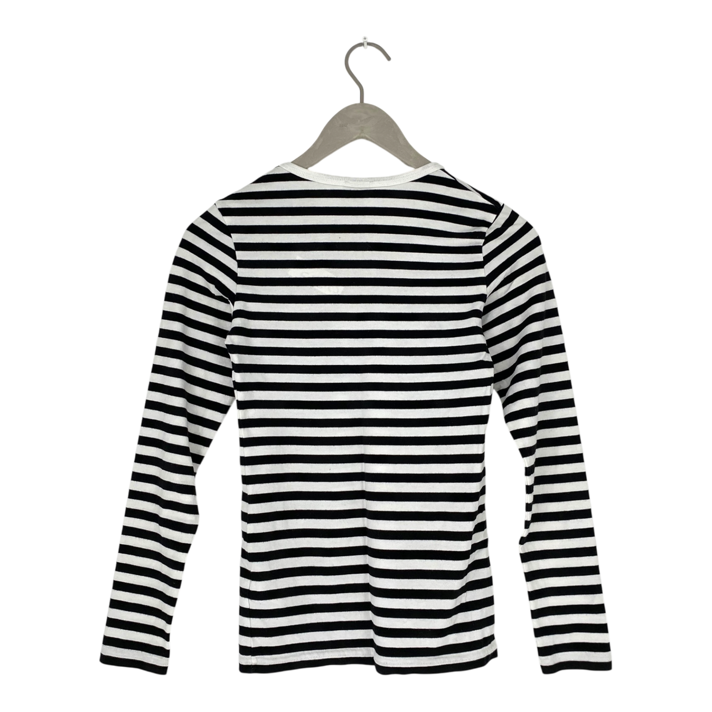 Marimekko stripe shirt, black / white | woman XS