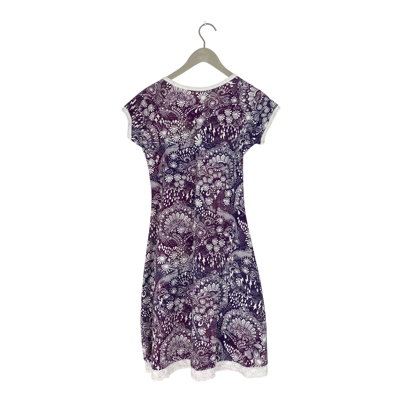 Ommellinen t-shirt tunic, indigo | woman M