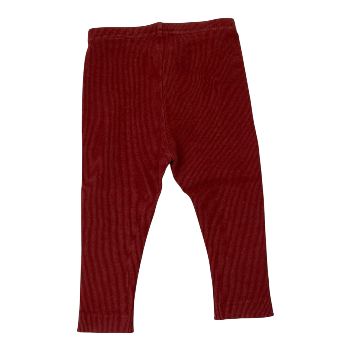Metsola rib leggings, rust | 74/80cm
