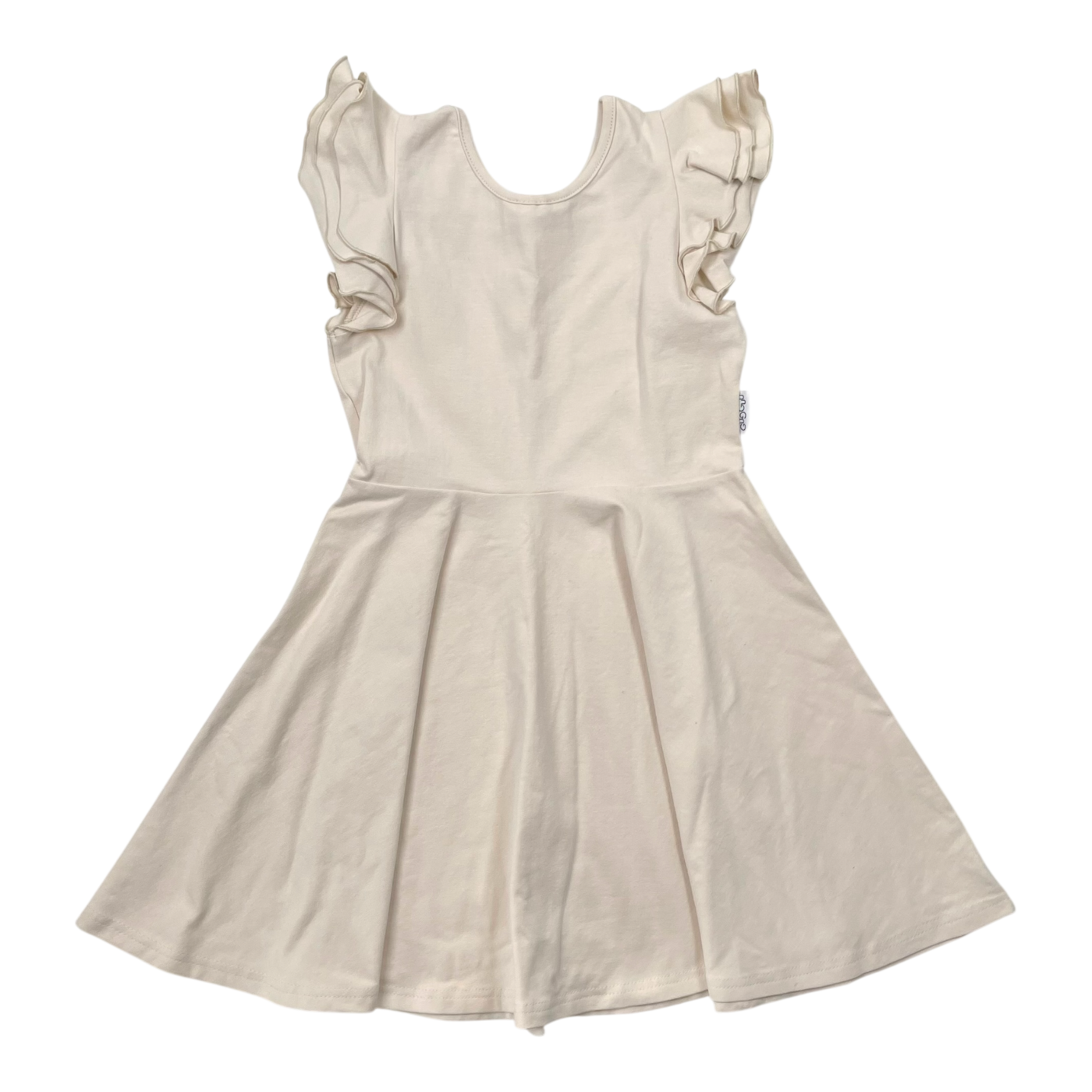 Gugguu ärmellose Kleid, Weizen | 116 cm