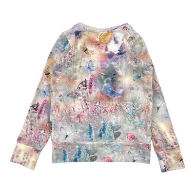 Gugguu sweatshirt, butterfly | 116cm