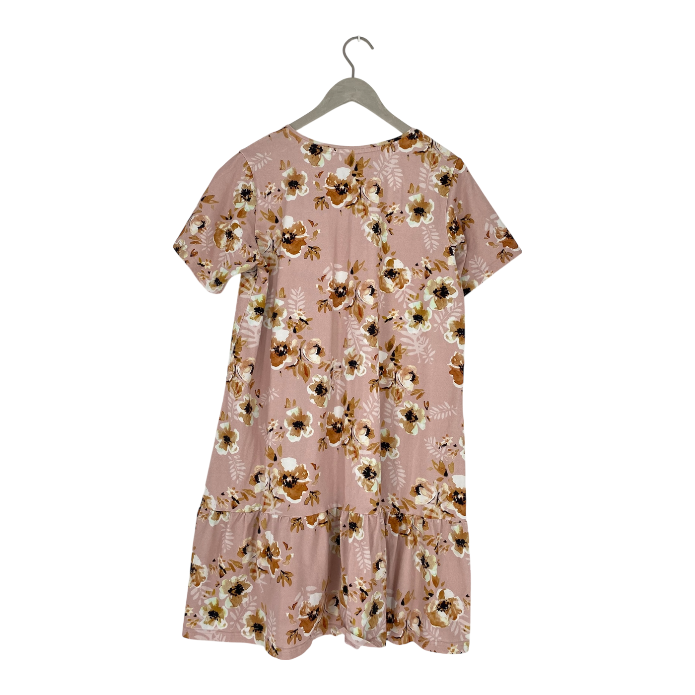 Kaiko ruffle t-shirt dress, pastel bouquet | woman M