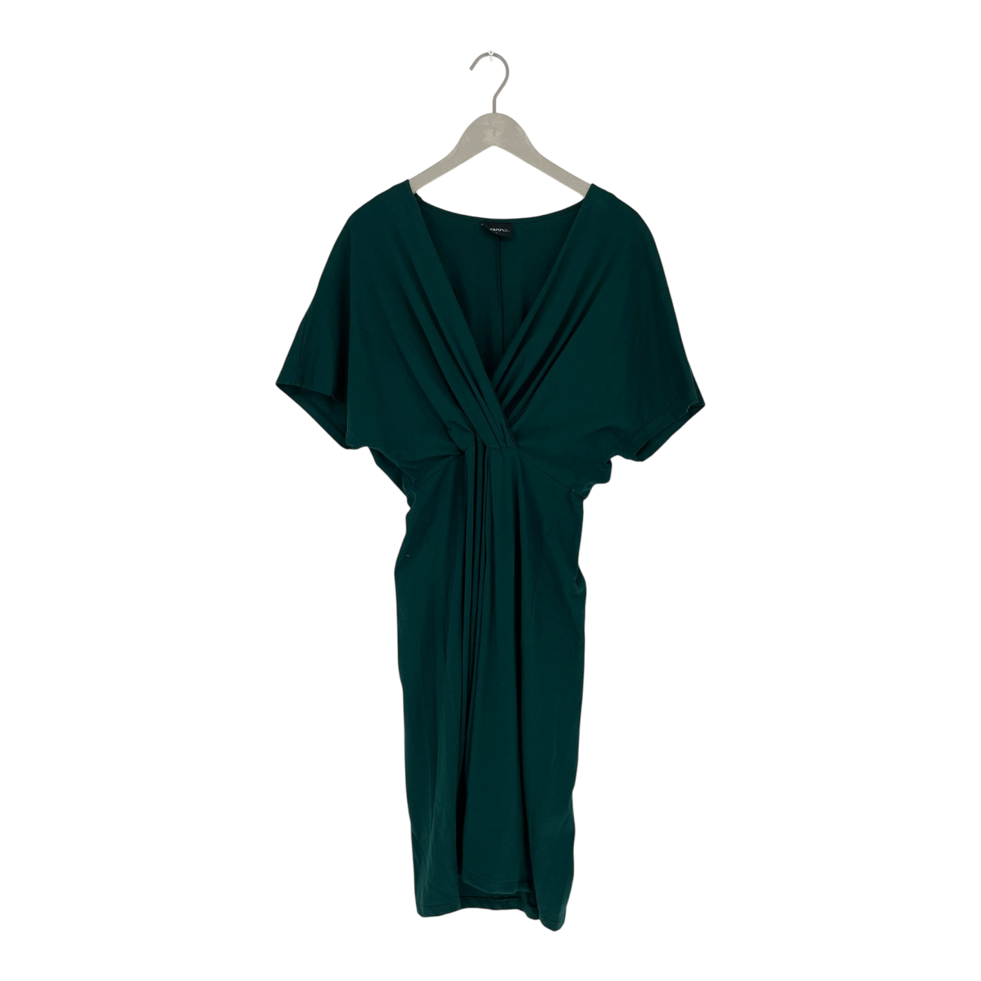 Aarre twist dress, emerald green | woman L