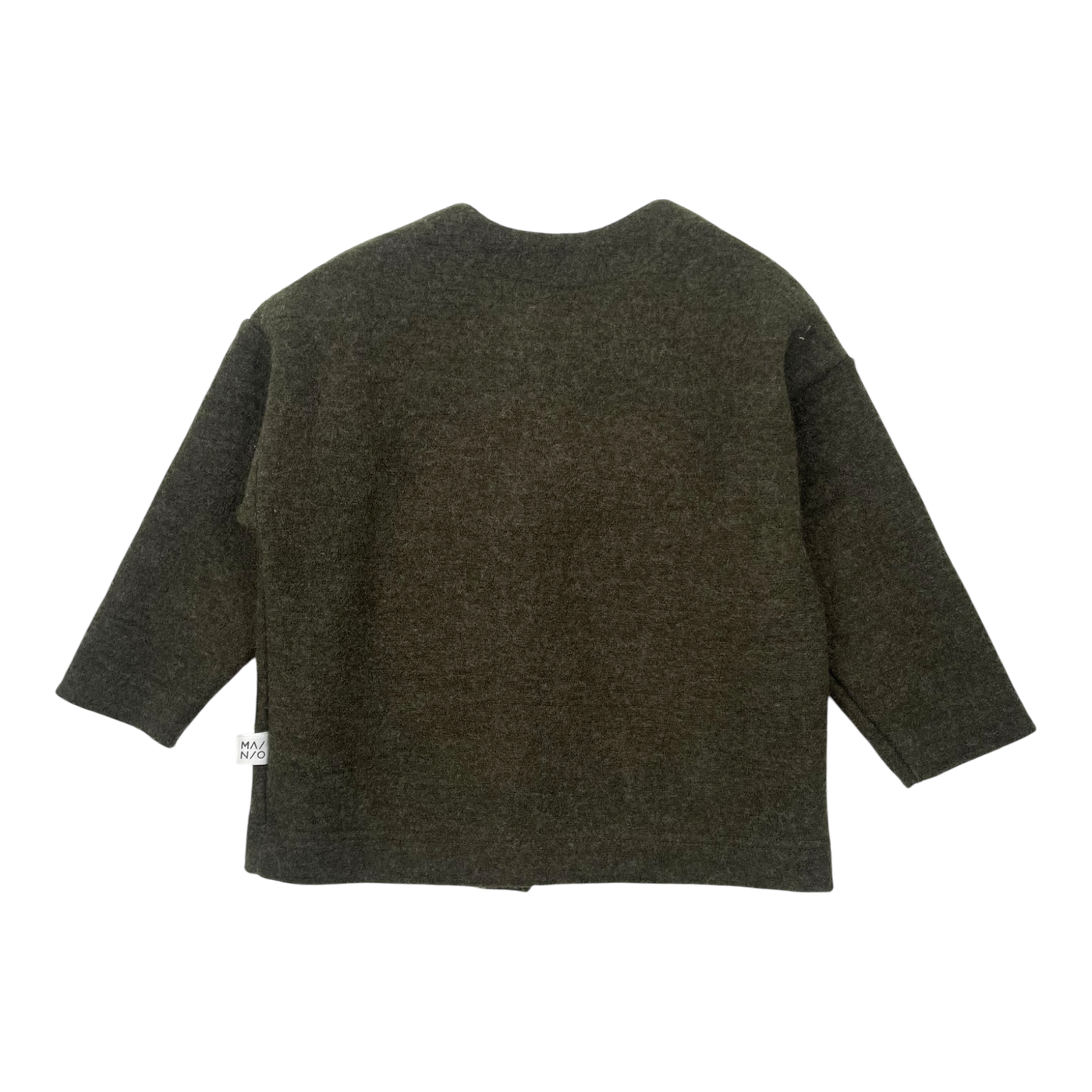 Mainio boiled wool jacket, hunter green | 86/92cm