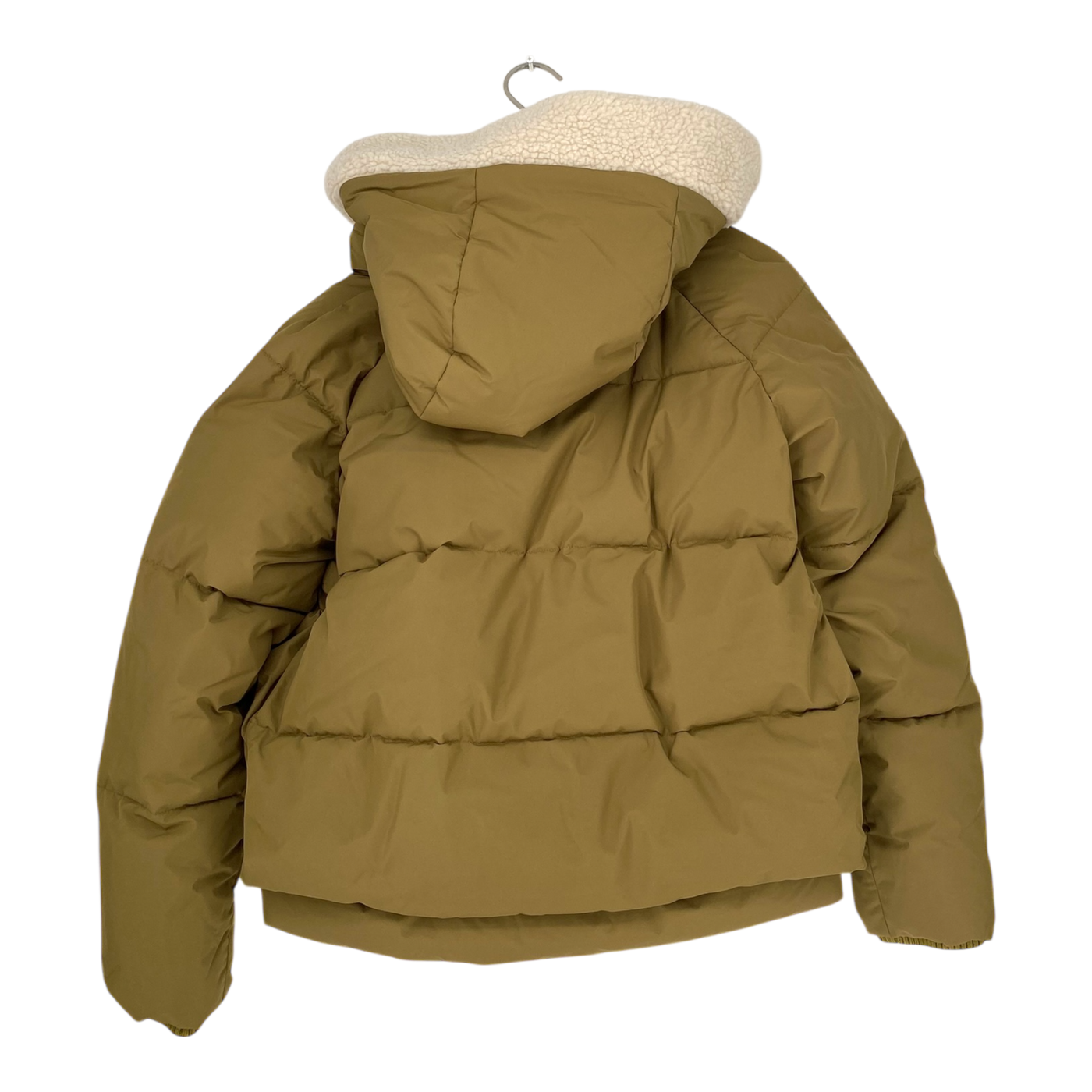 Embassy of Bricks and Logs Chicago puffer jacket, green | unisex S