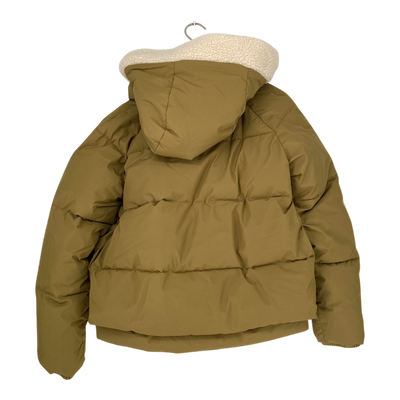 Embassy of Bricks and Logs Chicago puffer jacket, green | unisex S