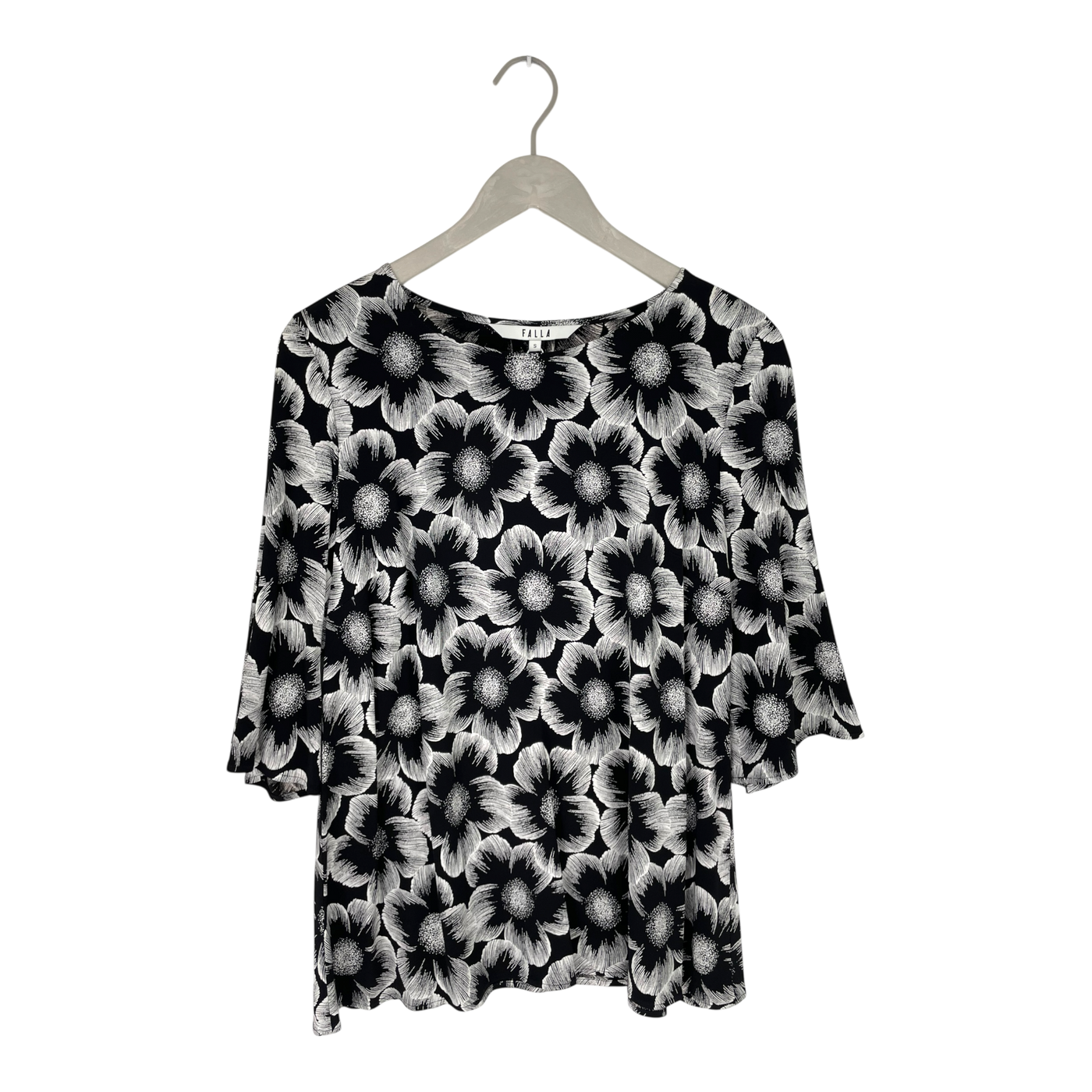 Falla malva shirt, flowers | woman S