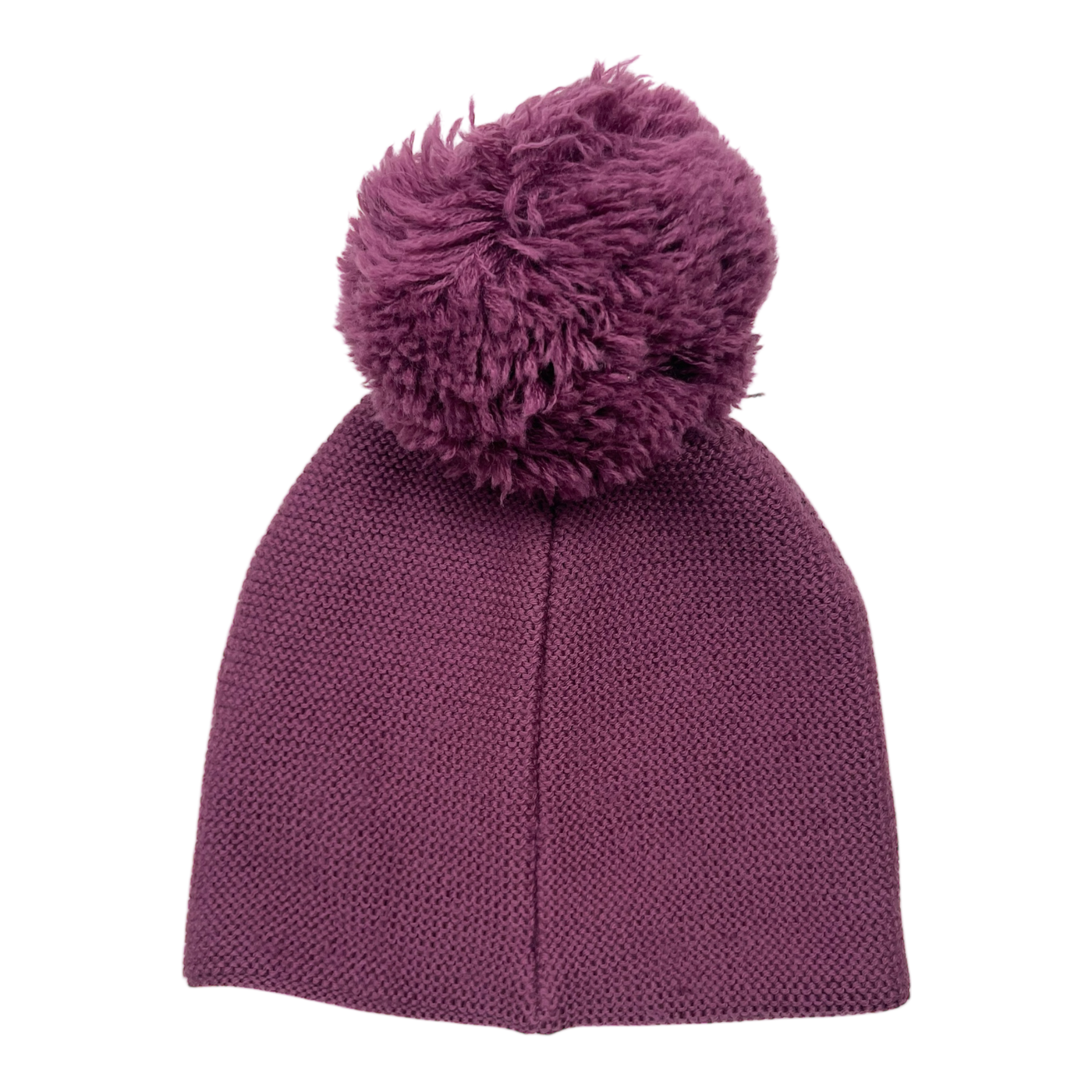 Metsola merino wool beanie, plum | 1-2y