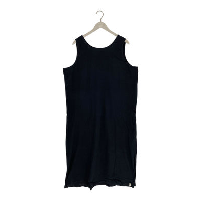 Kaiko tricot dress, black | woman XXL