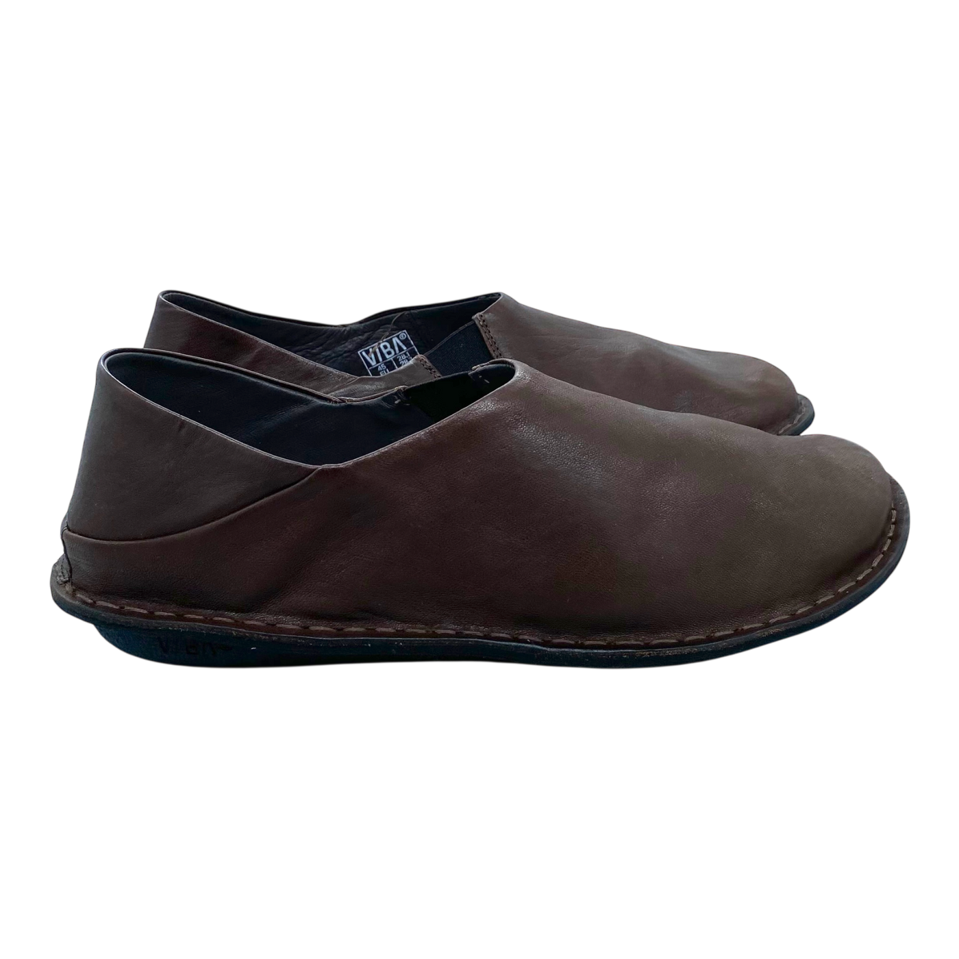 VIBAe Zuma leather shoes, cocoa brown | 45